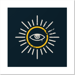 All-Seeing Eye Posters and Art